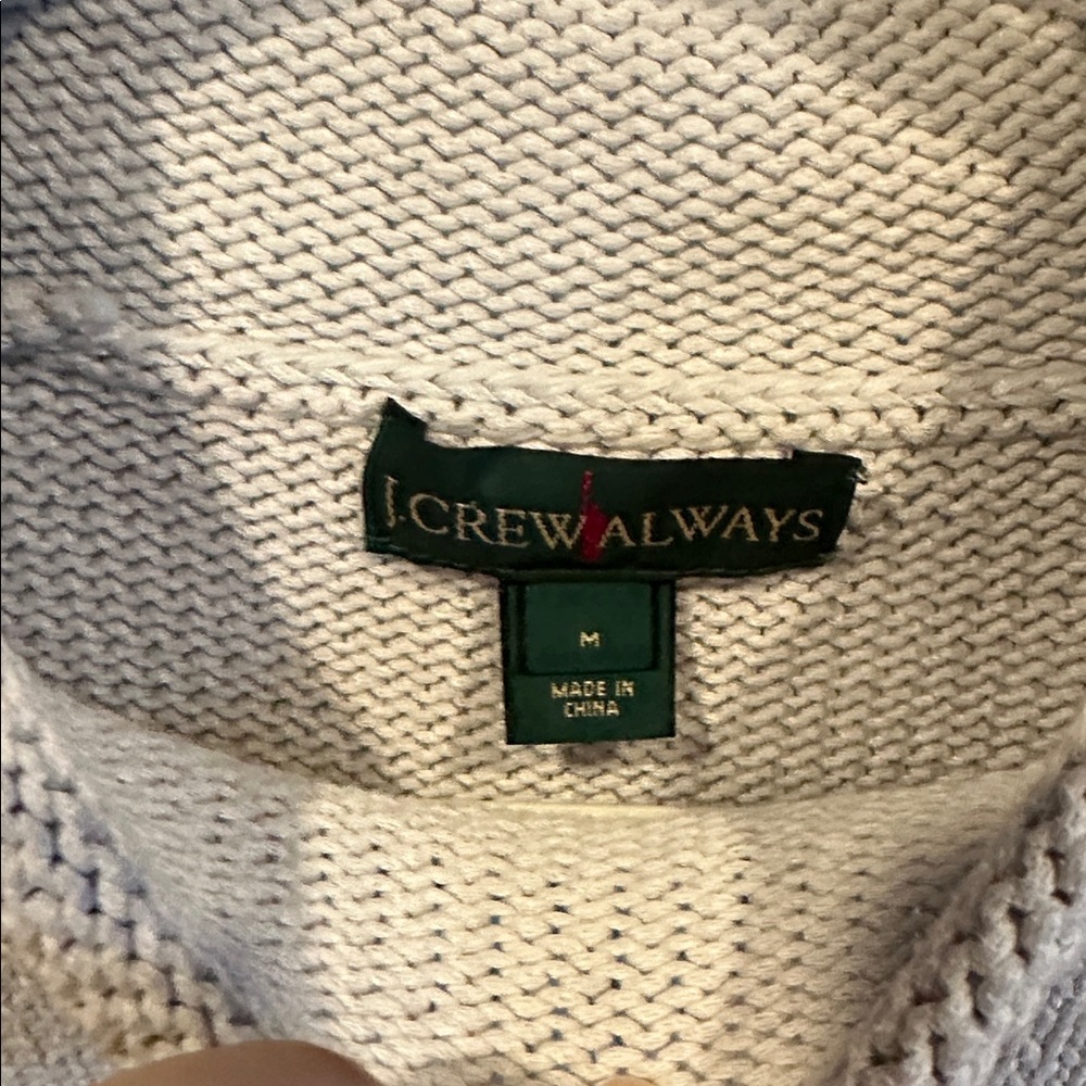 J.crew 1988 Rollneck Sweater In morning Fog - Picture 5 of 6